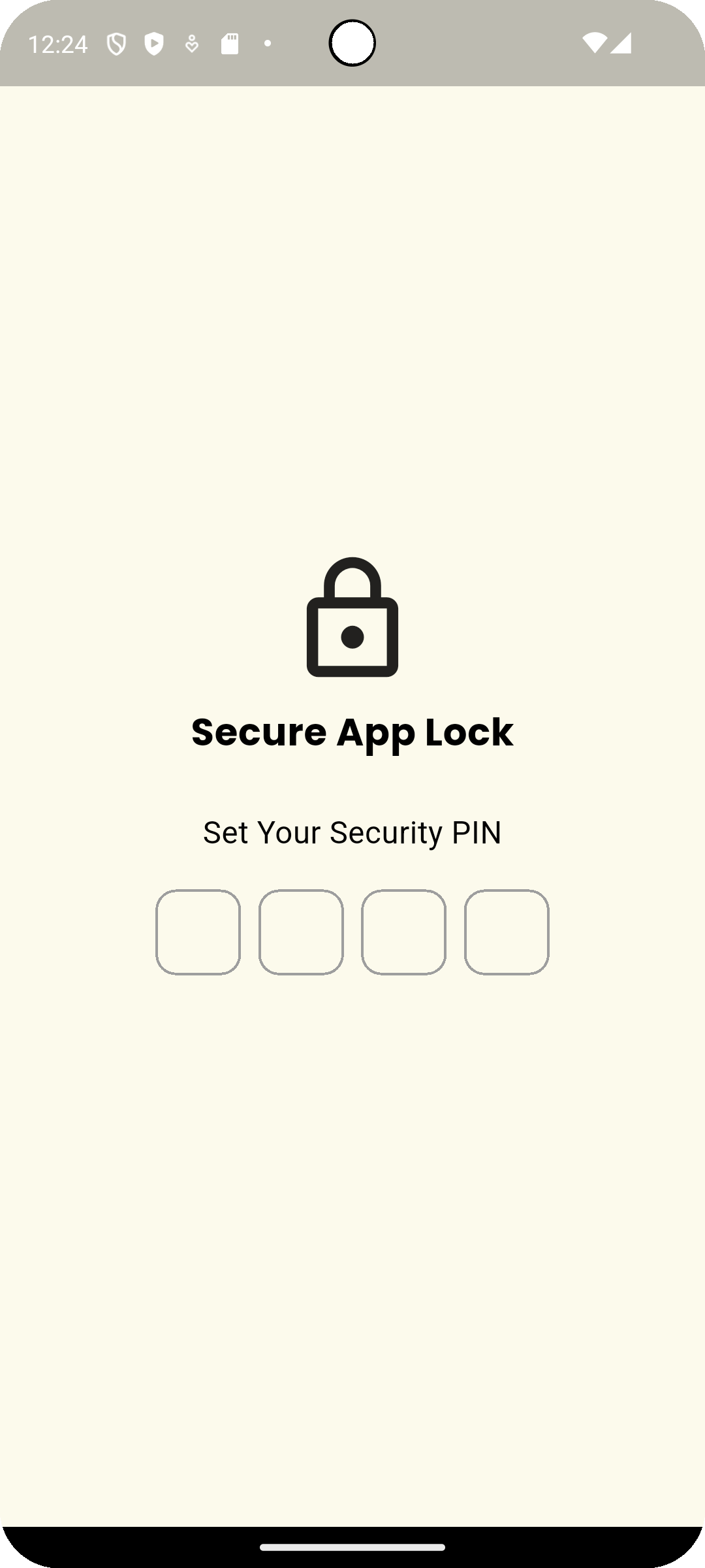 Set up your PIN